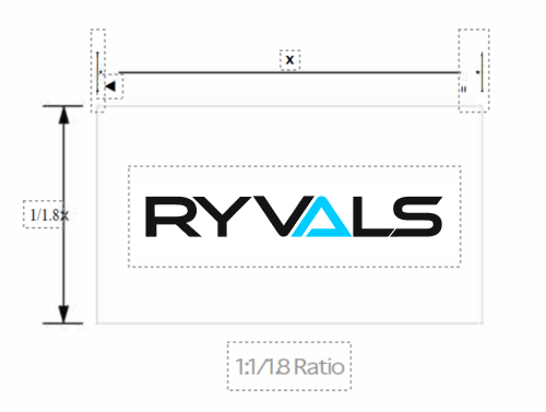 Logo space guidelines